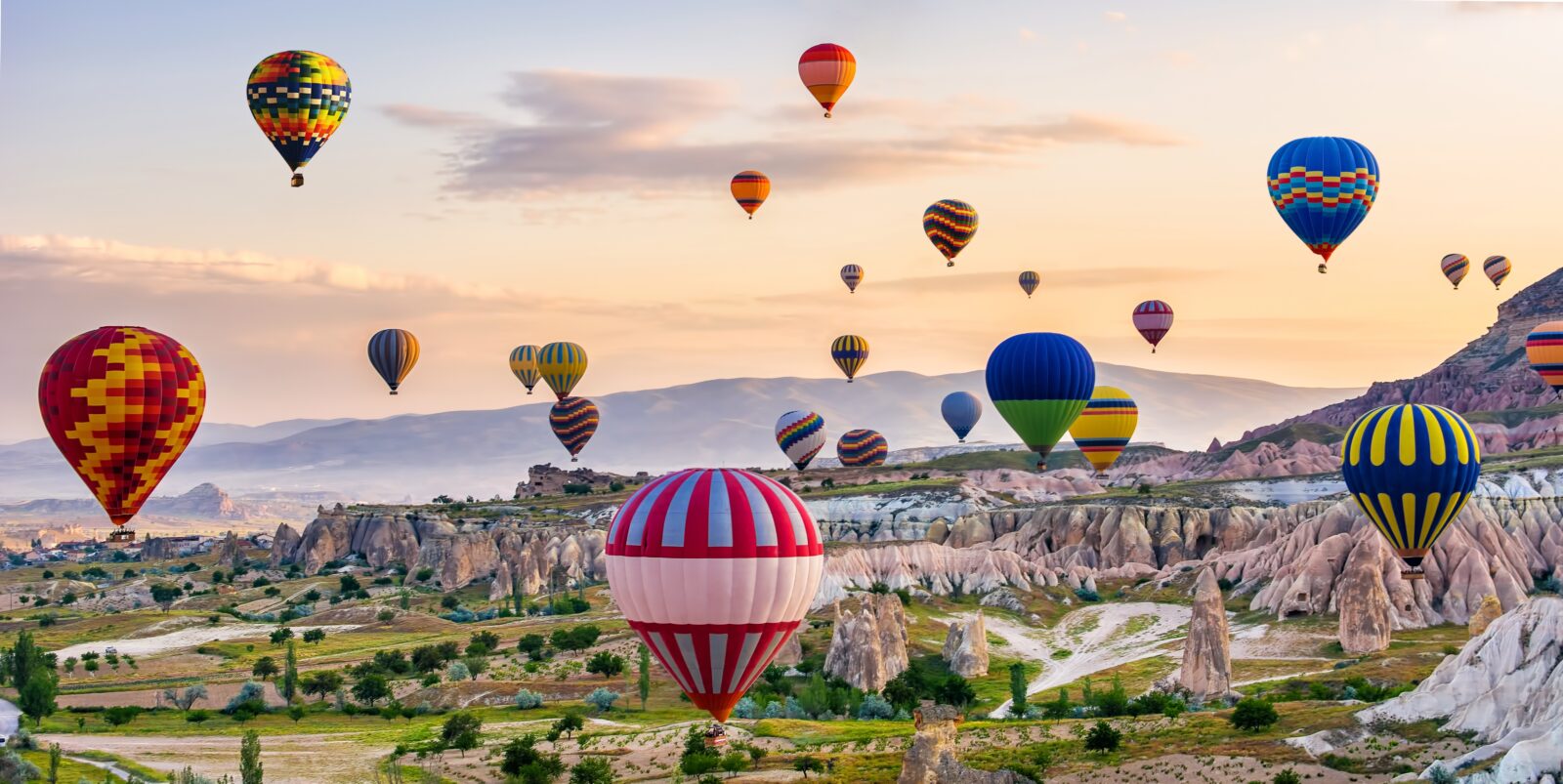 Groepsreis naar Istanbul en luchtballonvaart in Cappadocië.